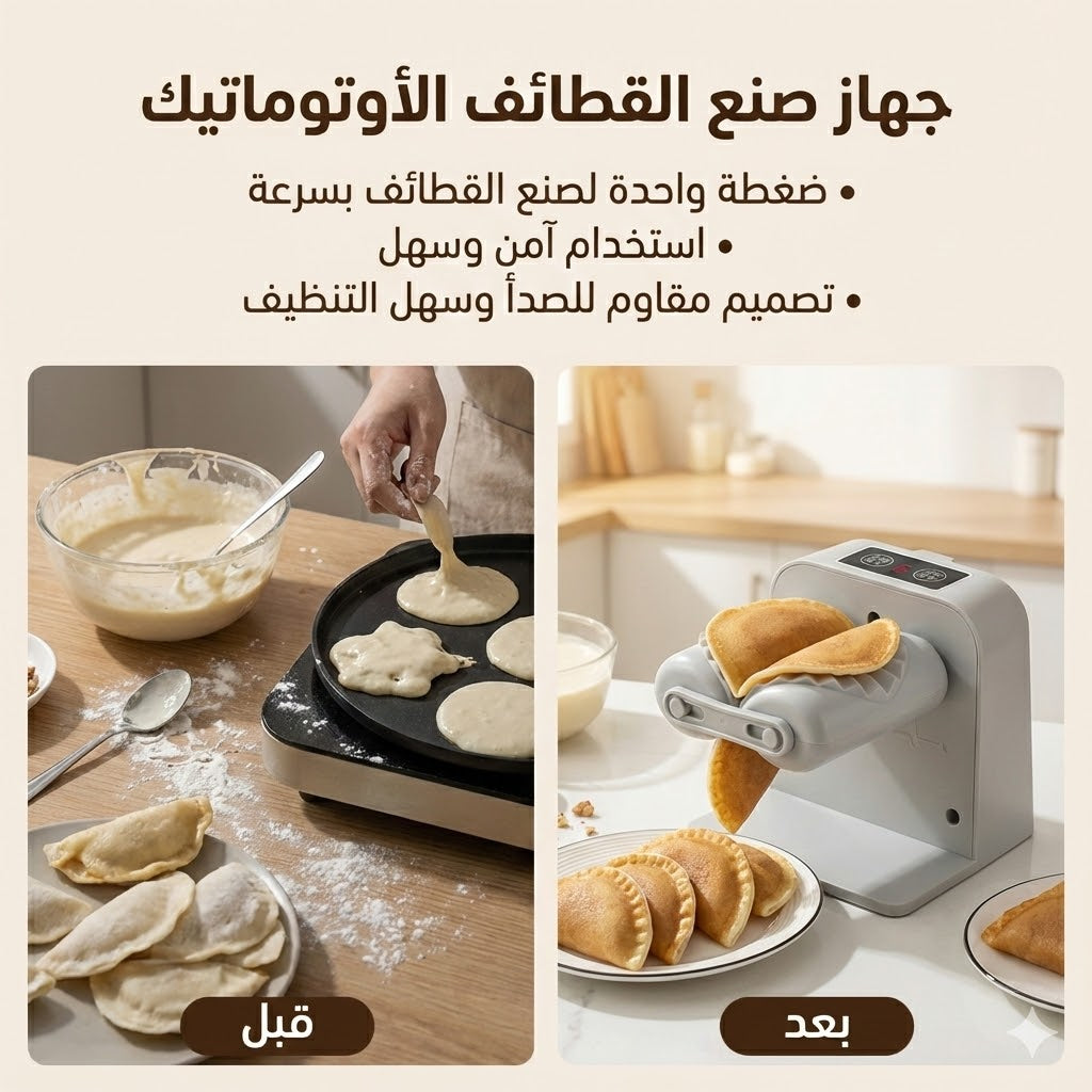 جهاز صانع القطائف المحمول Dumpling Master 💥